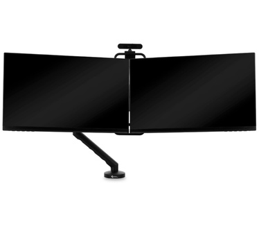 BakkerElkhuizen BE Universal Crossbar, Twee schermen met slechts één monitorarm.