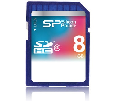 Silicon Power 8GB SDHC Card Class 4
