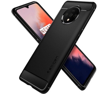 Spigen Rugged Armor Case OnePlus 7T  Zwart