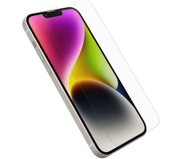 Otterbox OtterBox Amplify glazen schermbeschermer voor iPhone 14/iPhone 13/iPhone 13 Pro, gehard glas, x5 krasbescherming, overleeft vallen tot 6ft, antimicrobiële bescherming, Geen retailverpakking
