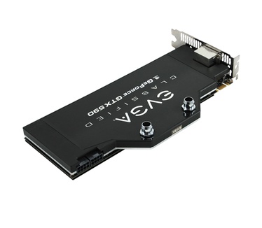 EVGA GeForce GTX 590 Classified Hydro Copper