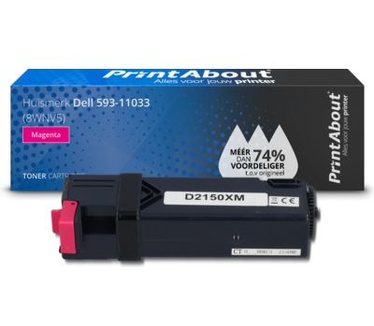 PrintAbout Huismerk Dell 593-11033 (8WNV5) Toner Magenta