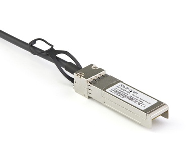 Startech.com SFP+ Direct Attach kabel Twinax SFP+ koper DAC passief 10 Gbps Dell EMC DAC-SFP-10G-2M compatibel DACSFP10G2M Zwart