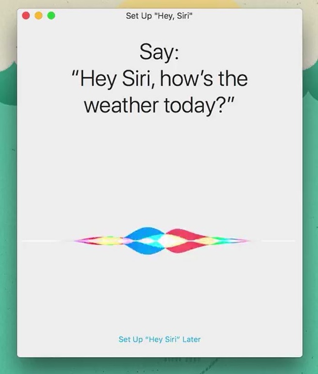 Apple Mac Hey Siri