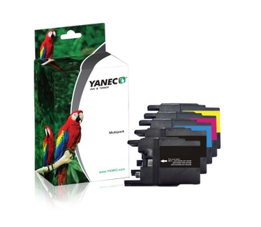 Yanec Yanec LC-1240 Zwart en Kleur 5-pack (Brother)