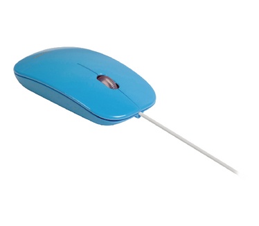 Sweex Bedrade Muis Bureaumodel 3 Knoppen Blauw