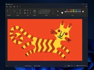 Darkmode, zoomopties en shortcuts in Paint