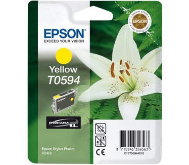 Epson inktpatroon Yellow T0594 Ultra Chrome K3
