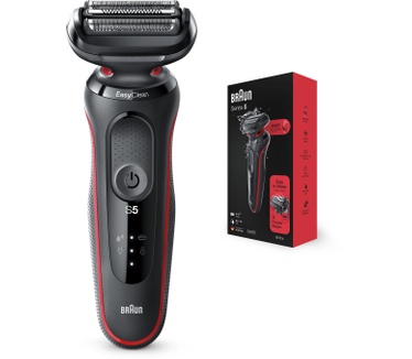 Braun Series 5 50-R1000s Elektrisch Scheerapparaat, Rood