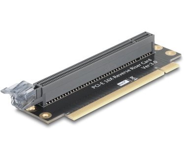 Delock Riser Card PCI Express 3.0 x16 male to x16 slot 90° right angled - Slot height 23 mm