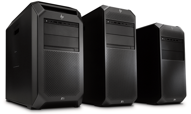 HP Z8, Z6 en Z4