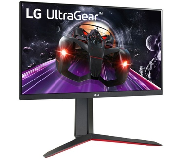 LG UltraGear 24GN650 Ultragear Rood, Zwart