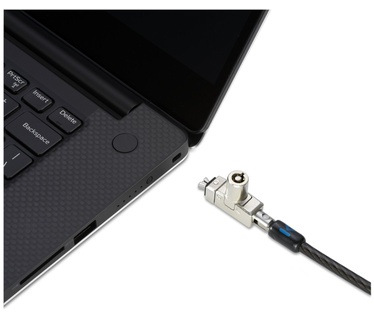 Kensington Slim N17 2.0 Keyed Dual Head Laptop Lock voor Wedge-Shaped Slots - Master Keyed