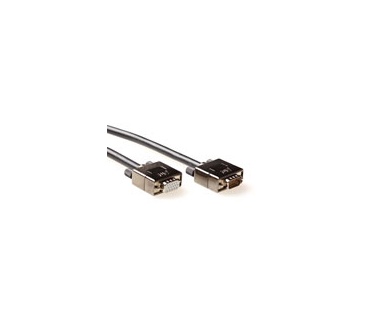 Intronics Ultra High Performance VGA verlengkabel male-female met metalen kappen