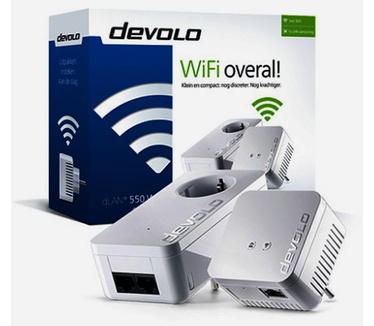 Devolo dLAN 550 WiFi Starter Kit (BE)