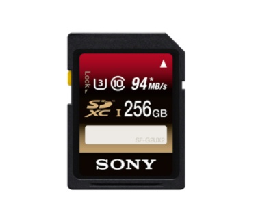 Sony SDXC Expert 256GB Class 10 UHS-I U3 (SFG2UX2)