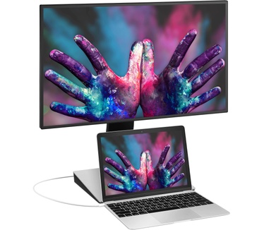 BenQ BenQ PD2710QC Zilver, Zwart
