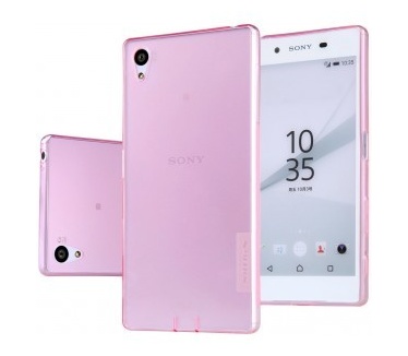 Nillkin Nature TPU Case Sony Xperia Z5 - flexibele hoes - Pink