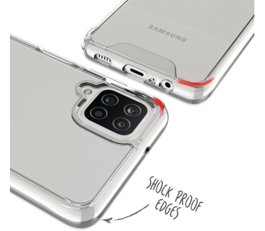 Accezz Xtreme Impact Backcover Samsung Galaxy A12 (Galaxy A12) Transparant