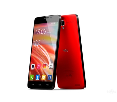 TCL Idol X (S950) Blauw, Rood