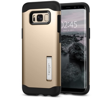 Spigen Slim Armor Samsung Galaxy S8 Plus Case - 571CS21123 Goud