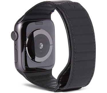 Decoded 38/40 mm Lederarmband mit Schlaufe für Apple Watch Series 2/3/4/5/6/SE