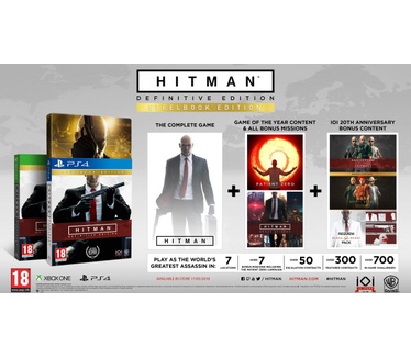 Hitman: Definitive Edition (Steelbook), PlayStation 4