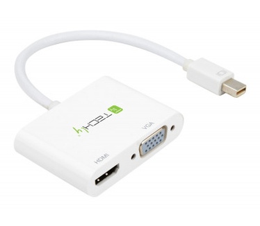 Techly Mini DisplayPort to HDMI/VGA Adapter