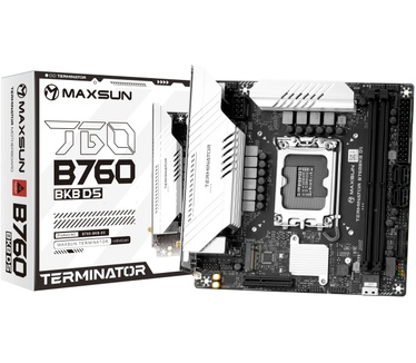 Maxsun MS-Terminator B760BKB D5 WIFI socket 1700 moederbord