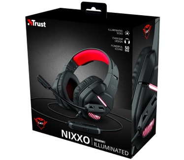 Trust GXT448 Nixxo - Gaming headset - Koptelefoon - LED-Verlicht