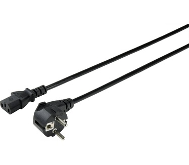 Conrad SY-5043450 Kaltgeräte Anschlusskabel Schwarz 3.00 m