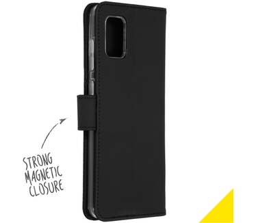 Accezz Wallet Softcase Booktype (Galaxy A31) Zwart