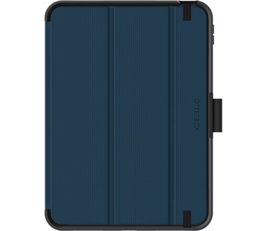 Otterbox OtterBox Symmetry Folio-hoes voor iPad 10th gen, schokbestendig, valbestendig, dunne beschermende folio-hoes, getest volgens militaire standaard, Blauw