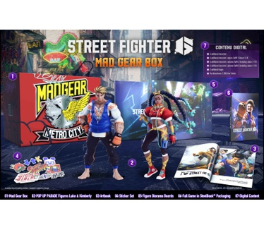 Street Fighter 6 - Mad Gear Box Collector's Edition