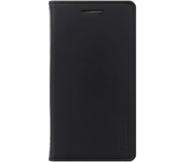 Mercury Blue Moon Wallet Case - Samsung Galaxy J1 (2015) - Zwart Zwart