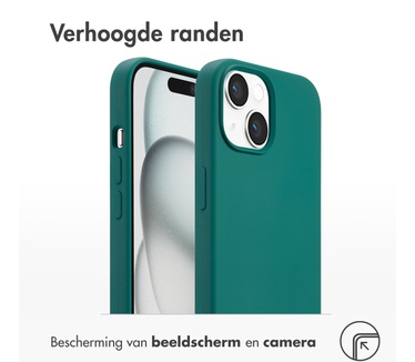 Accezz Liquid Silicone Backcover met MagSafe