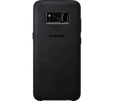 Samsung Galaxy S8 Alcantara Cover Zilver