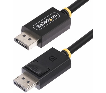 Startech.com 2m DisplayPort 2.1 Kabel, VESA Gecertificeerde DP40 DisplayPort Kabel met UHBR10/HDR/HDCP 2.2, 8K 60Hz/4K 144Hz met DSC 1.2a, 40Gbps, DP 2.1 Kabel, UHD Monitor Kabel, M/M