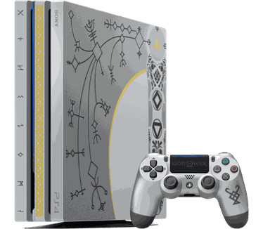 Sony PlayStation 4 Pro 1TB + God of War Limited Edition Zilver