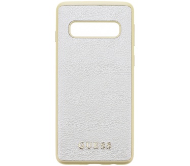 Guess IriDescent Hard Case voor Samsung Galaxy S10 - Goud  Goud