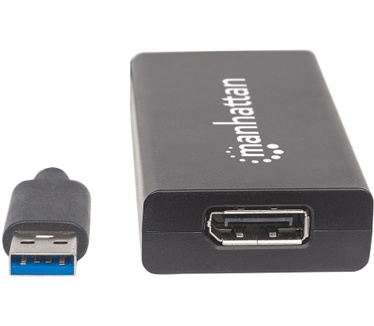 Manhattan SuperSpeed USB 3.0 to DisplayPort Adapter