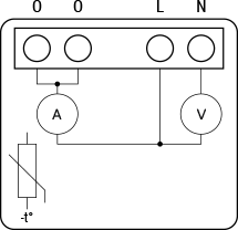 Shelly PM Mini Gen3 - Simplified internal schematics