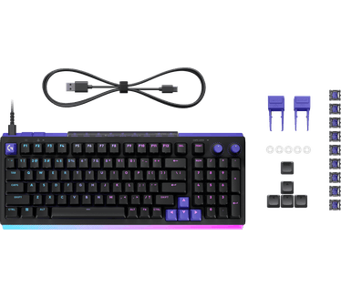 Logitech G512 X 98, Tactile, Azerty FR, Zwart
