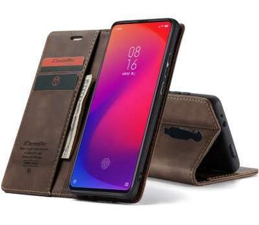 Caseme Xiaomi Redmi K20 Pro Retro Wallet Case - Coffee