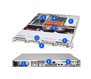 Supermicro SC813T-500