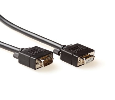 Intronics Ultra High Performance VGA verlengkabel male-female met molded kappen