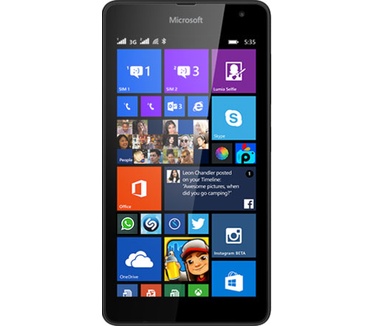 Microsoft Lumia 535 Dual sim Zwart