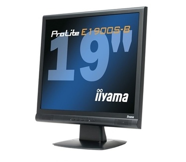iiyama ProLite E1900S-B (19", 5ms, D-Sub/DVI-D, Zwart)