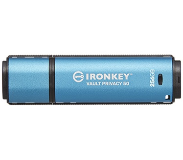 Kingston IronKey IronKey Vault Privacy 50 256GB Blauw