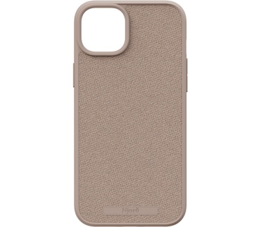 Njord byElements Fabric MagSafe Case iPhone 15 Plus, Pink Sand